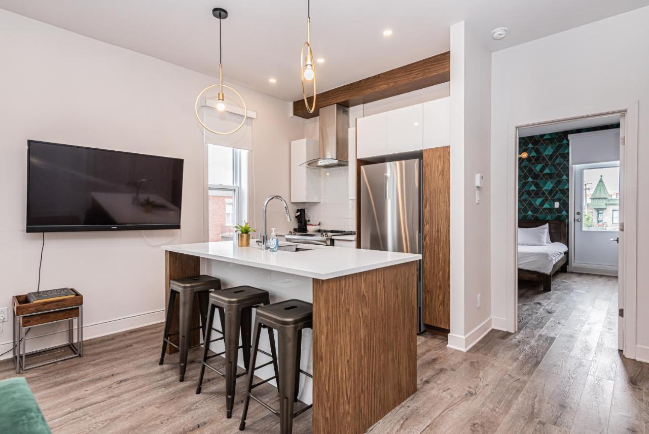 2 Bedroom Luxury In The Mile End By Den Stays Montréal Kültér fotó